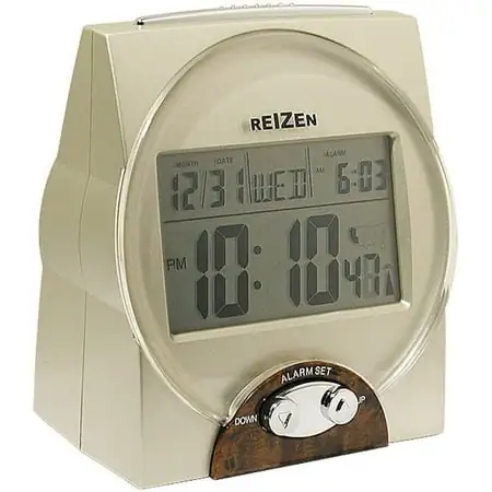 Reizen Talking Atomic Alarm Clock