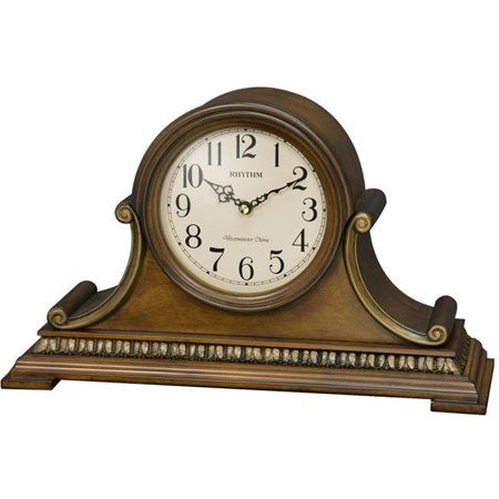 Rhythm Clock CRH265UR06 9 x 14.6 in. WSM St.Vincent Wooden Musical Clock