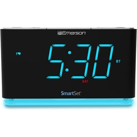 Smartset Alarm Clock Radio With Bluetooth Speaker With Usb Port For Iphone/Ipad/Ipo[751]