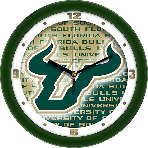 SunTime South Florida Bulls - Dimension Wall Clock