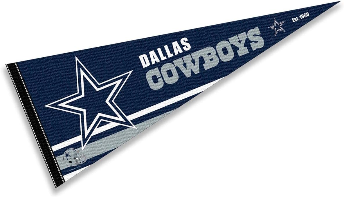 WinCraft Dallas Cowboys Pennant Banner Flag