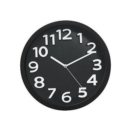 ZHI-22 Silent Sweep Wall Clock Plastic 13 TC62127B