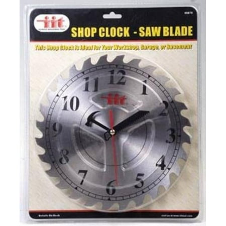 10 Sawblade Wall clock - Shop Clock