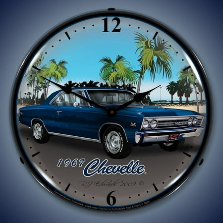 1967 Chevelle Wall Clock, Lighted