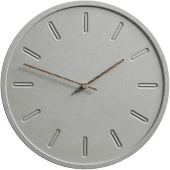 Modern Minimalist Concrete Collection Silent Wall Clock