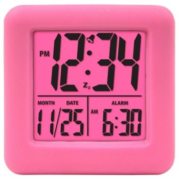 OTEMRCLOC Digital Cube Alarm Clock with On-Demand Backlight, 70910