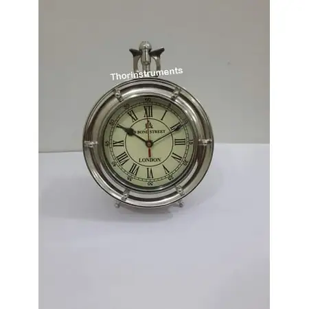 49 Bond Street London Table Desk Top Clock Home Decor