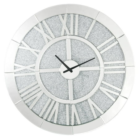 Acme Nowles Wall Clock in Mirrored