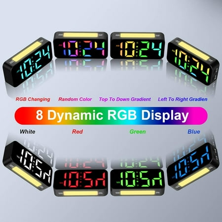 Alarm Clocks For Heavy Sleepers, Vibrating Alarm Clock With Bed Shaker, Night Light[553]