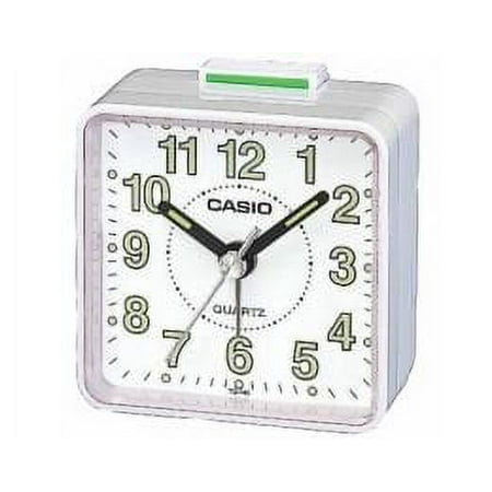 Casio- Tq-140-7Ef Beep Alarm Clock - White [Electronics]