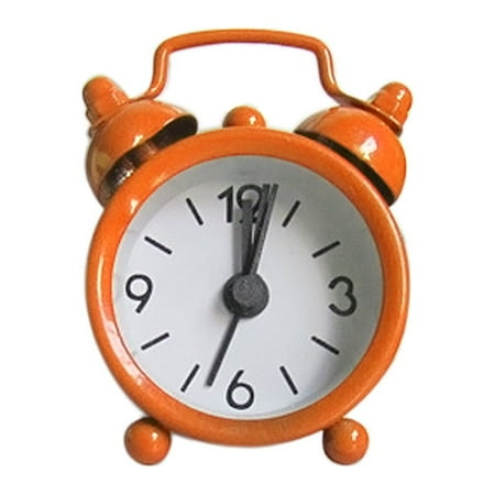 Clock Creative Clock Cute Small Alarm Metal Alarm Clock Small Electronic Mini Clock