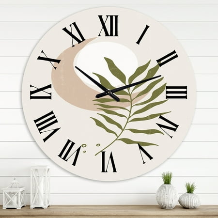 Designart 1 in Quartz Modern/Contemporary Wall Clock