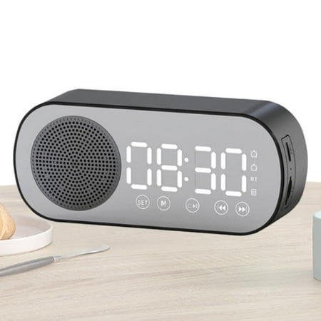 Designice Radio Alarm Clock Alarm Clock Radio for Nightstand Small Alarm Clock Radio for Bedrooms Bedroom Digital Alarm Clock for Bedside Table Desk Living Room Office carefully