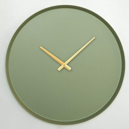 Earthy Metal Wall Clock