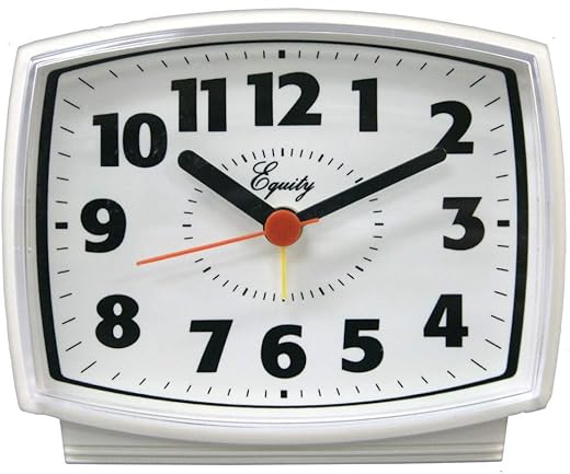 Equity 33100 4 Electric Analog Alarm Clock