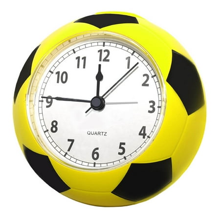 Fashion Football Alarm Clock Table Clock Battery Powered Alarm Clock for Bedroom