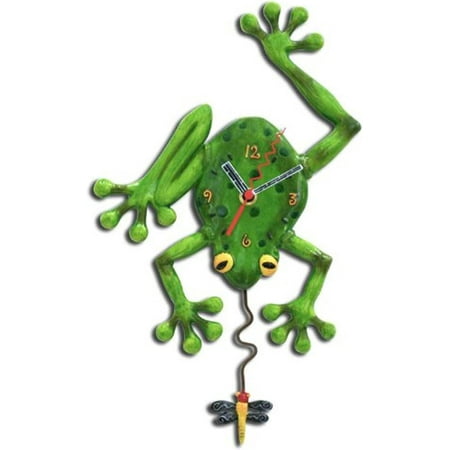 Frog Fly Pendulum Clock