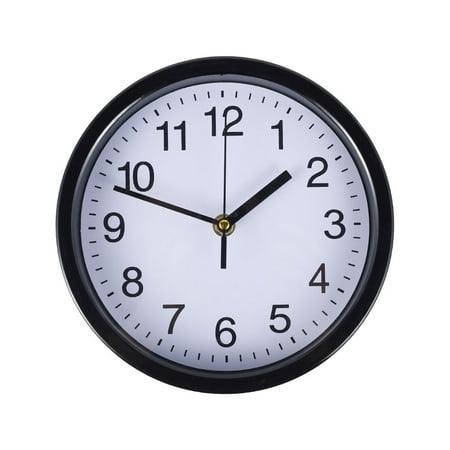 Hands DIY Living Room Silent Wall Clock 8 Inch Battery Operated Wall Clock for Living Room Home Bedroom Kitchen