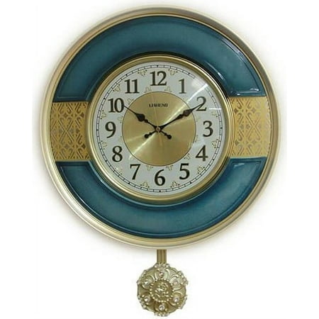 Himarry Round Wall Clock Pendulum Decorative Gift