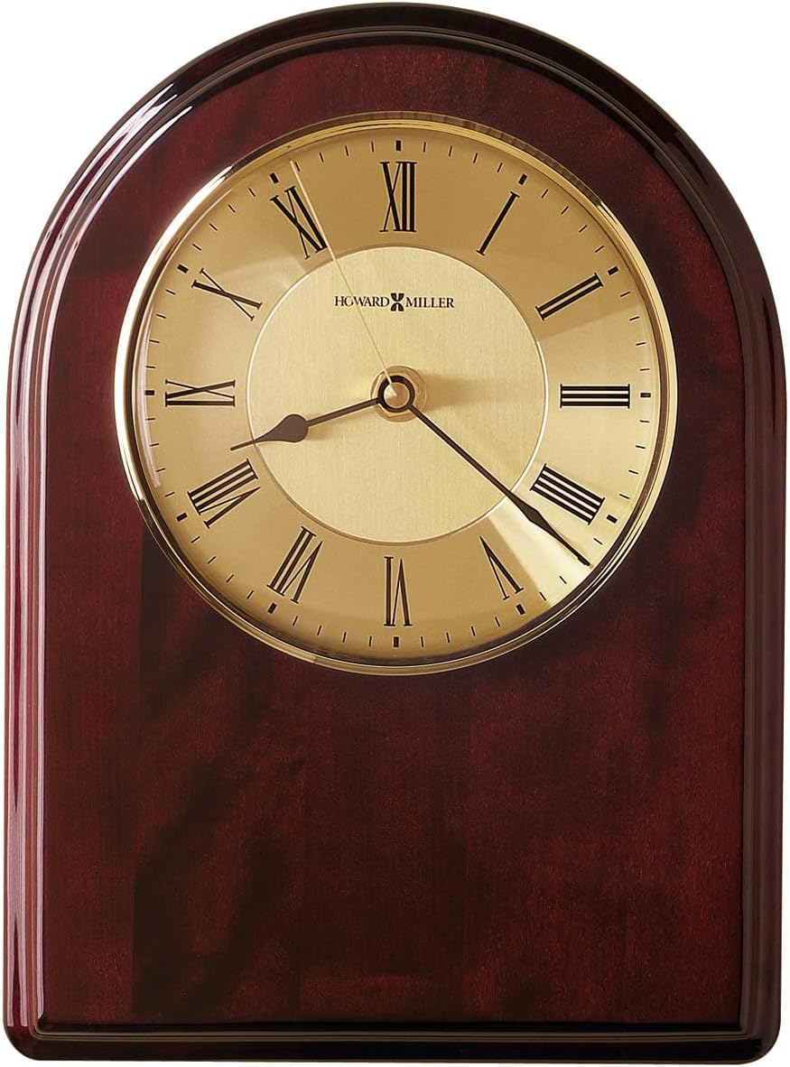 Howard Miller Fairfield Wall II Clock, High Gloss Rosewood