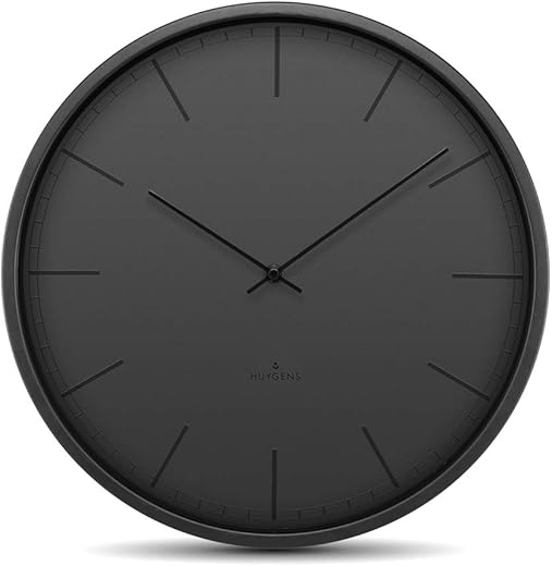 Huygens Tone45 Wall Clock | Black Index