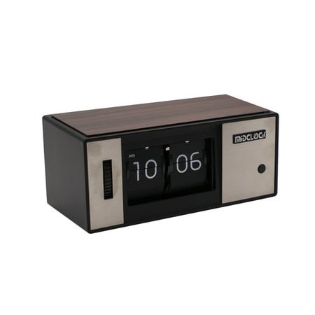 ITIGOITIE Retro Digital Flip Down Clock, LED Light,Home And Office Decorations