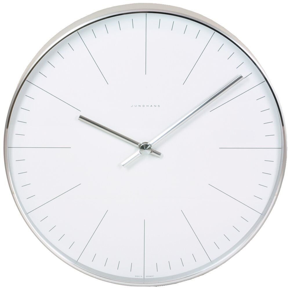 JUNGHANS 367/6046.00 Max Bill Diameter 30cm Wall Clock Quartz From JAPAN NEW