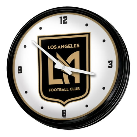 LAFC 18.75 Retro Lighted Wall Clock