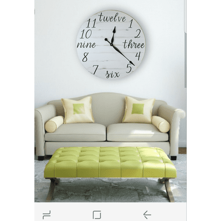 Lovecraft Farmhouse Wall Clock