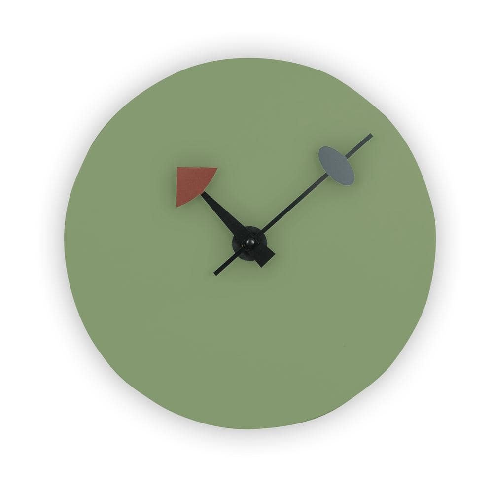 Manchester Mint Analog Wood Non-Ticking Wall Clock
