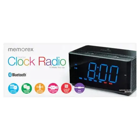 Memorex InteliSet Clock Radio