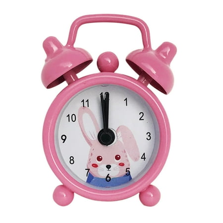 Meuva Creative And Cute Mini Metal Alarm Clock Electronic Small Alarm Clock Home Decoration Crock Pot with Timers Timer Kids Visual Timer for Kids