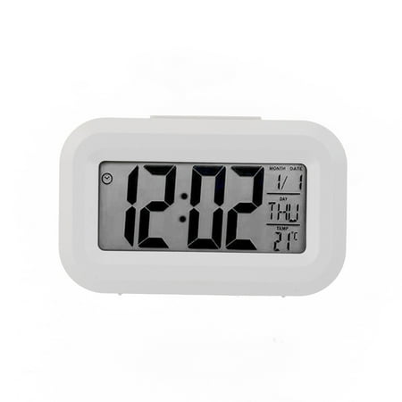 Mlless LED Digital Alarm Clocks Electronic Digital Alarm Screen Desktop Table Clocks For Home Office Backlight Snooze Calendar Clocks