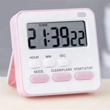 Multi-Functional Alarm Clock with Large Screen Display and Silent Vibration – Perfect for Students and Busy Professionals