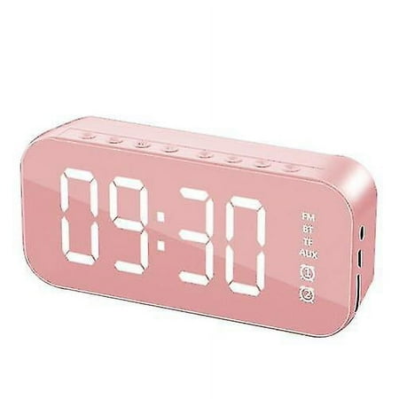 Multifunctional Led Digital Alarm Clock, Bluetooth Speaker, Bedside Desktop Luminous Electronic Music Box