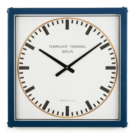 Pendulux Tempelhof Terminal Clock - N/A Blue