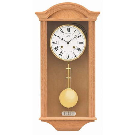 Regulator wall clock, 14 day running time from AMS AM R614/5