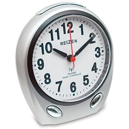 Reizen Talking Atomic Analog Alarm Clock