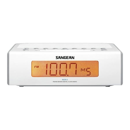 Sangean RCR-5 Digital AM/FM Alarm Clock Radio