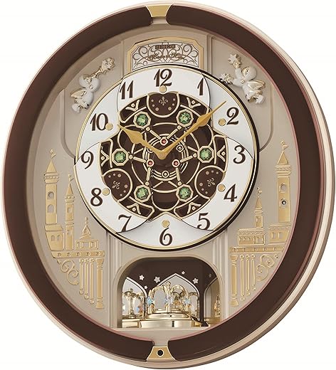 Seiko Melodies in Motion Musical Wall Clock, Spring Dance