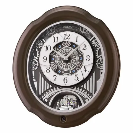 Seiko Opera Melodies in Motion Musical Wall Clock QXM609NRH