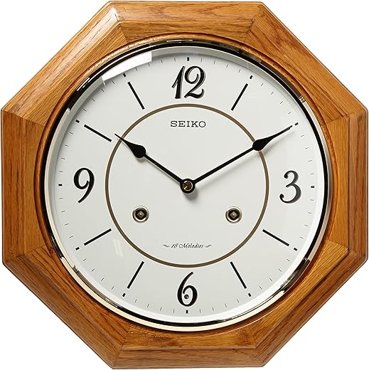 Seiko QXM494BLH Japanese Quartz Wall Clock