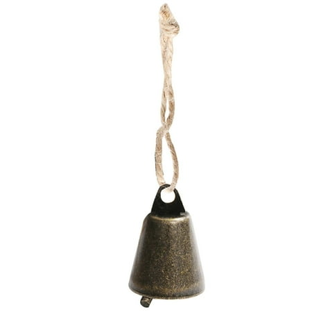 SHIMELE Metal Cow Bell - Retro Wall Clock - Rustic Hanging Decor - Perfect for Christmas