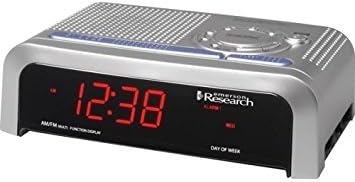 Smartset Clock Radio with Dual Alarms and Digital Frequency