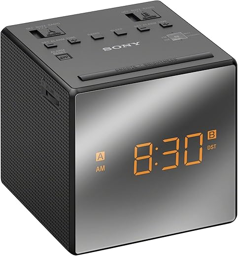 Sony ICFC1TBLACK Alarm Clock Radio, Black