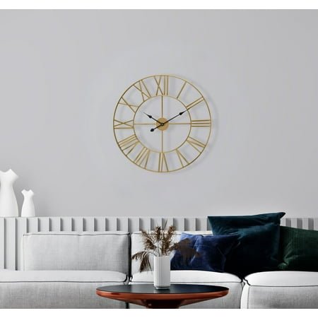 Sorbus 16 Quartz Classic Indoor Oversized Wall Clock, Easy To See Roman Numerals