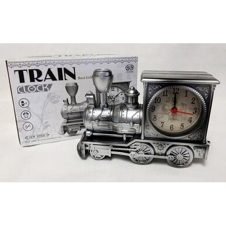 Steam Locomotive Engine Shaped Alarm Clock