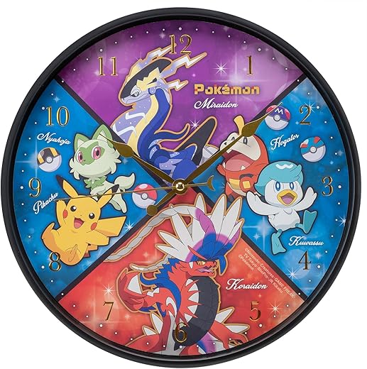 Tees Factory Pokemon Index Wall Clock Glitter/Gathering PM-5520424SH