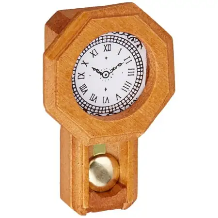 Timeless Miniatures-Pendulum Wall Clock