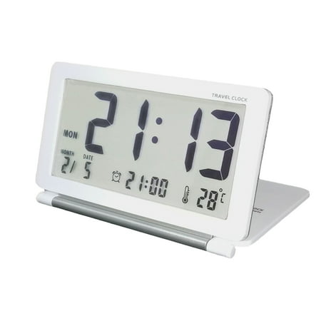 Uinagy Folding Travel Alarm Clock Flip Clock